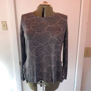 Ruffle side Heart Top